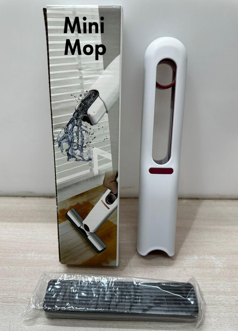 Portable mini mop from Dealscartt for home cleaning, featuring a compact design and easy-to-use cleaning head.