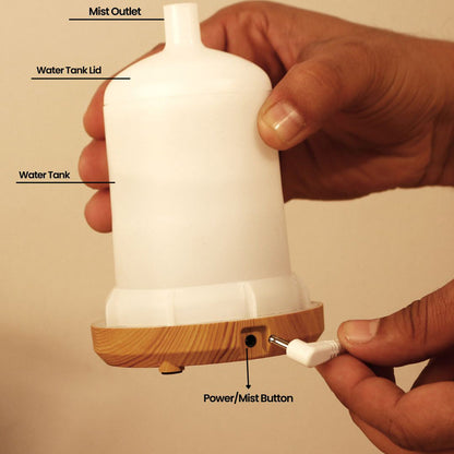 Bigsmall Zen Aroma Diffuser with Lamp