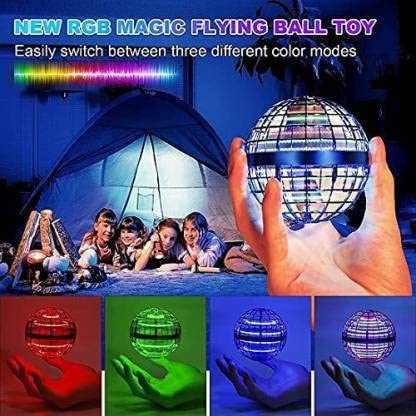 Flying Ball Boomerang Spinner by Dealscartt, colorful plastic toy with spinning and flying capabilities, perfect for outdoor play.