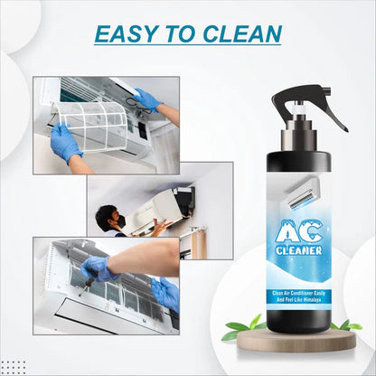 Attrangi Gadgets air conditioning cleaner and purifier with spray nozzle, designed for removing dust and odors from AC units.