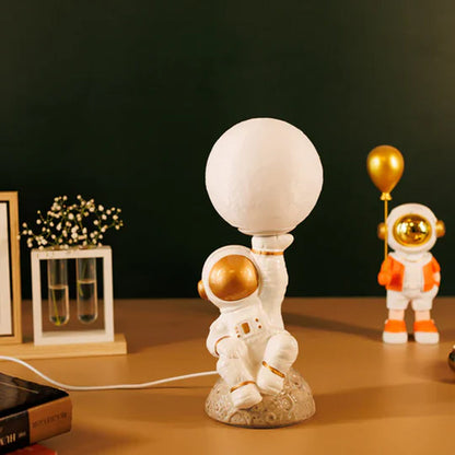 Astronaut Resin Table Lamp