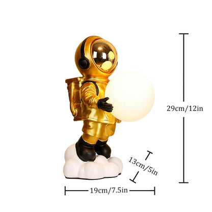 Astronaut Moon Lamp
