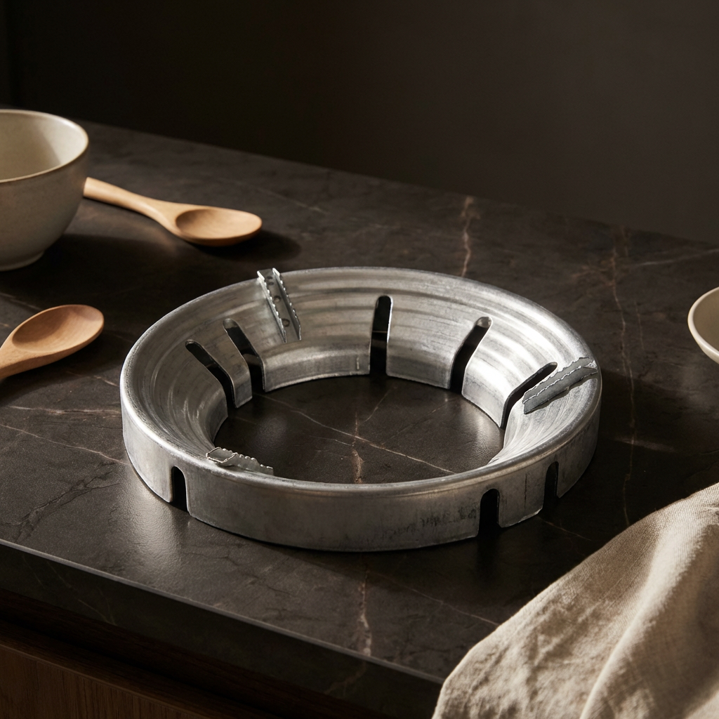 Kitchen gas saver stand by Dealscartt, designed to optimize gas usage and improve safety during cooking.